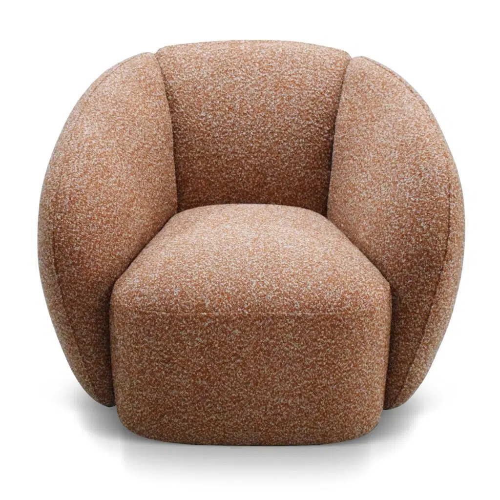 Loryn Armchair Terracotta Brown - Sleek Design & Comfort