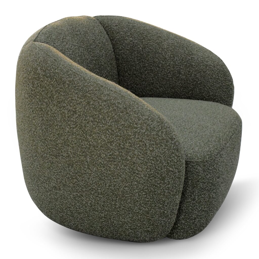 Loryn Armchair - Amazon Green, comfortable, durable, concealed base, spring suspension