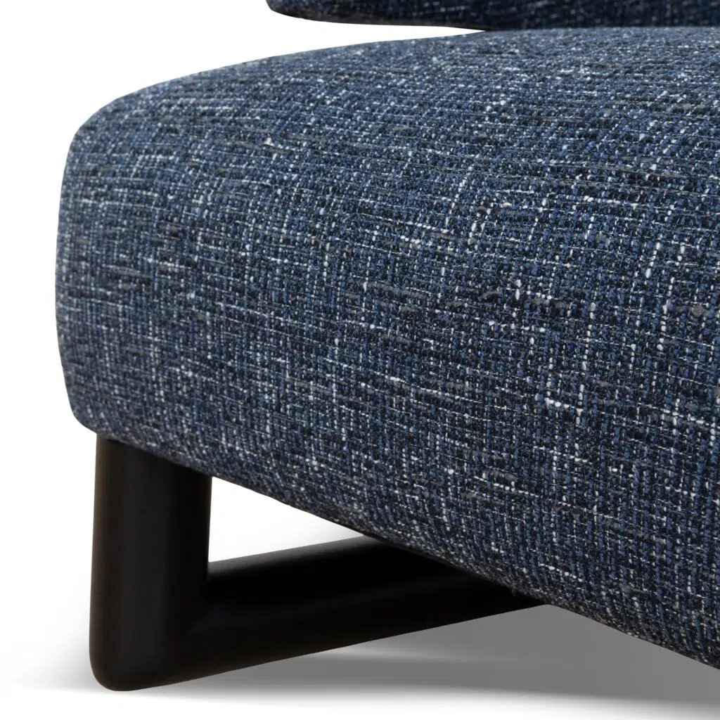 Savo Oxford Blue Armchair - Elegant Ergonomic Design