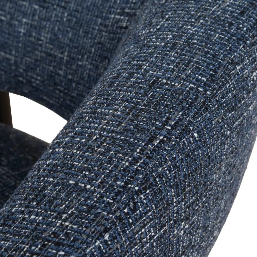 Savo Armchair in Oxford Blue - Elegant Upholstered Design