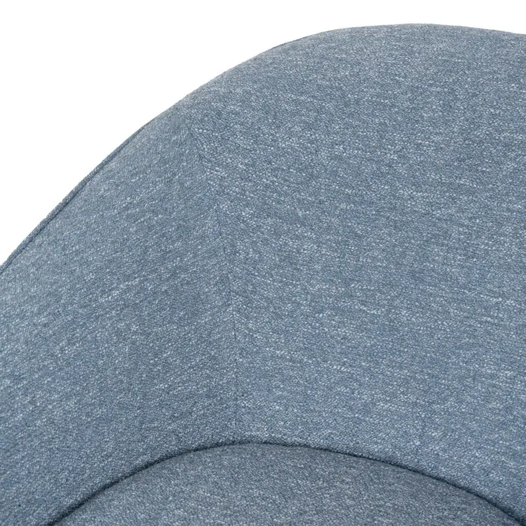 Zira Armchair Misty Blue - Elegant Luxury Design