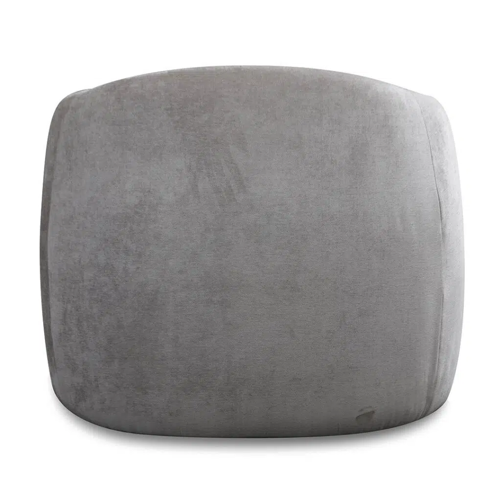 Kyno Fabric Armchair Platinum Grey Modern Comfort Design
