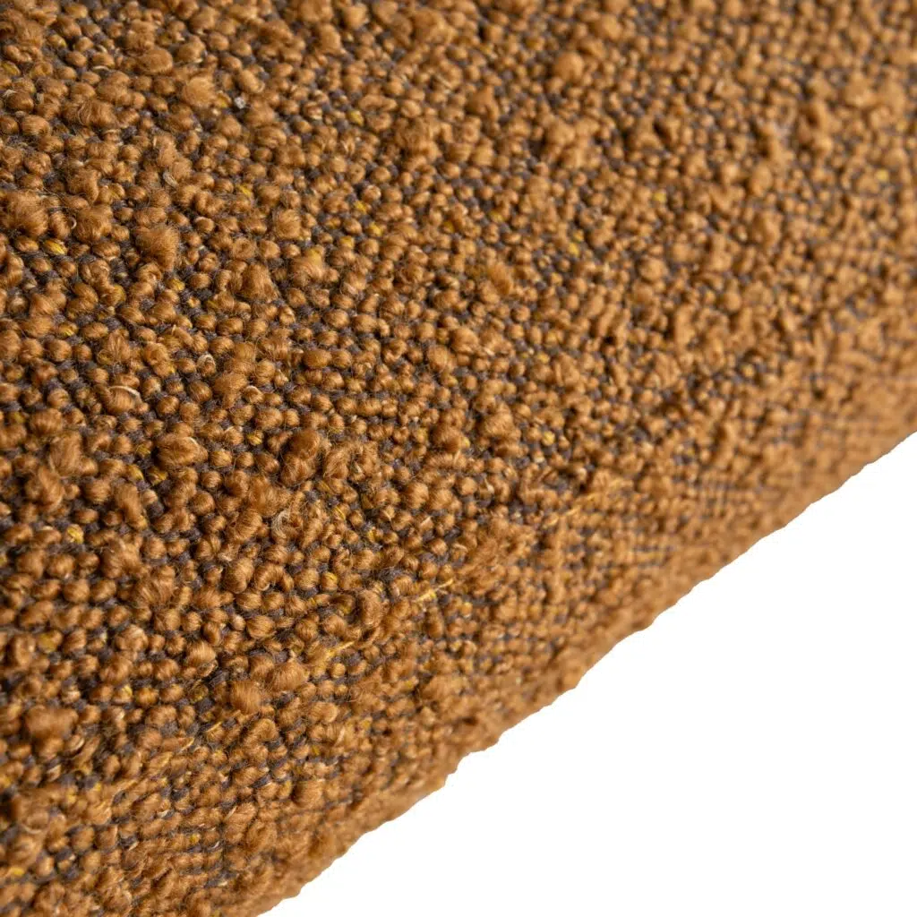 Ulora 1.5m Ottoman Bench - Brown Boucle Fabric, Multifunctional Design