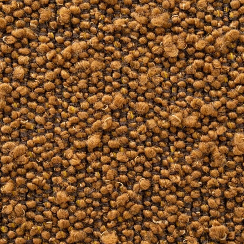 Ulora 1.5m Ottoman Bench Brown Boucle Sturdy Comfortable Versatile