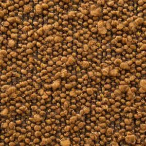 Ulora 1.5m Ottoman Bench Brown Boucle Sturdy Comfortable Versatile