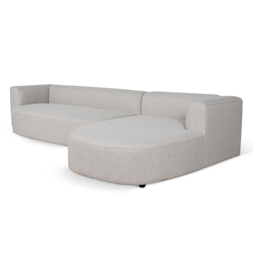 Avery Sterling Sand Chaise Sofa – Modern Comfort