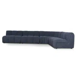 Silo Modular Sofa Moss Navy - Flexible Layout for Cozy Family Gatherings