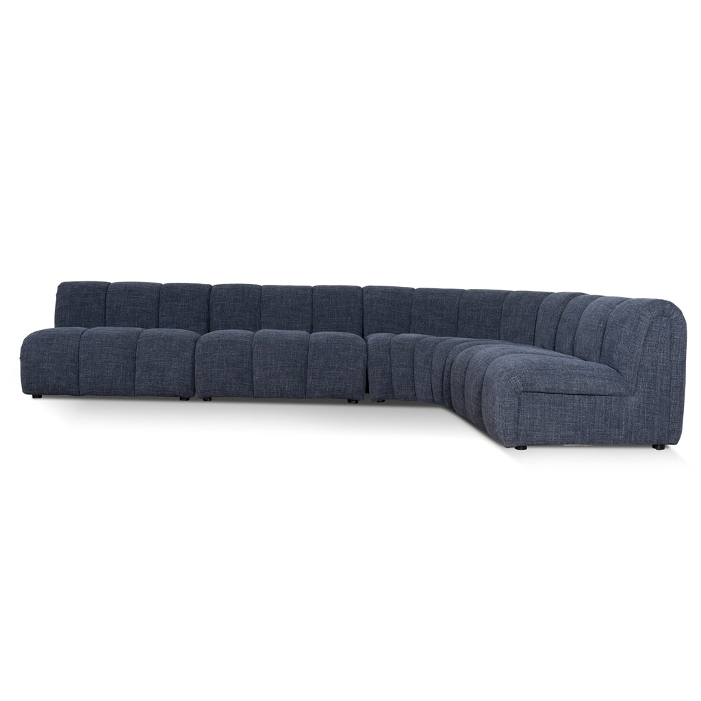Silo Modular Sofa Moss Navy - Flexible Layout for Cozy Family Gatherings