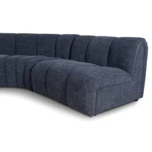 Silo Modular Sofa – Moss Navy, Comfortable Family Seating