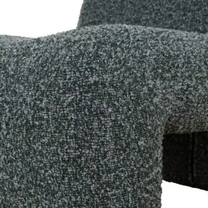 Liven Green Boucle Lounge Chair - Elegant Modern Comfort & Durable Design