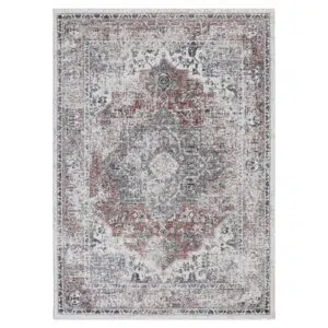 Provence Abstract Cream Light Grey Rug