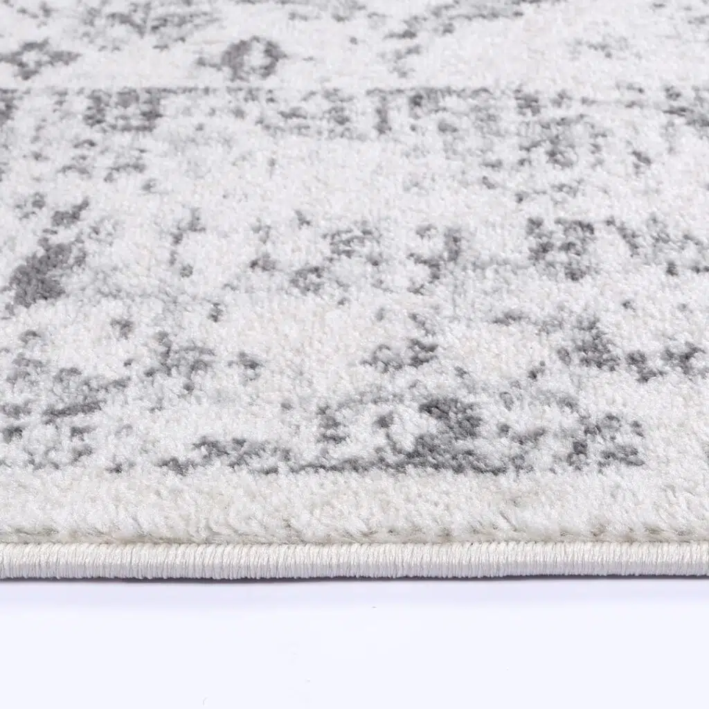 Provence Trellis Cream & Light Grey Rug - Elegant Southern France Inspired Design for Living Rooms