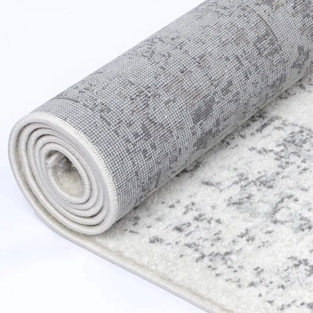 Provence Trellis Cream Light Grey Rug: Elegant, Durable Design