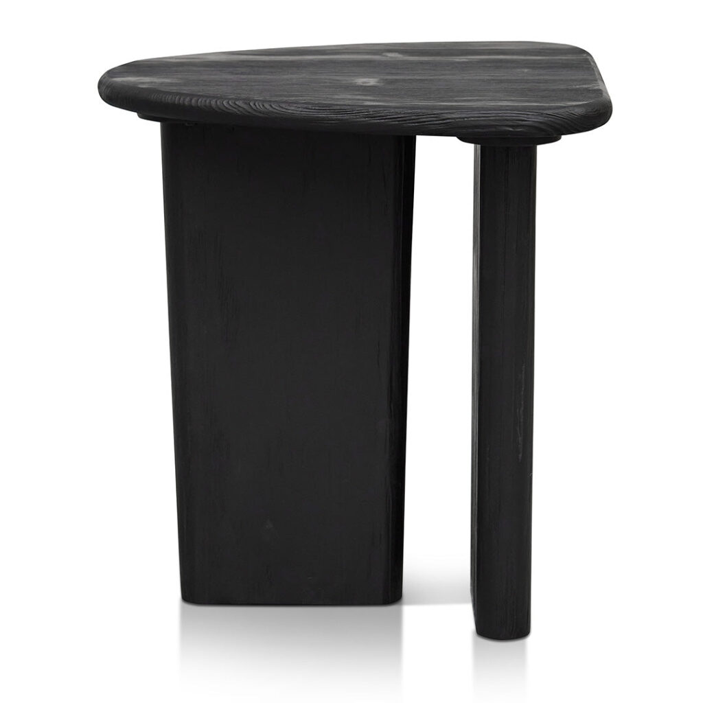 Ylena Side Table Black Minimalist Eco-Friendly Design