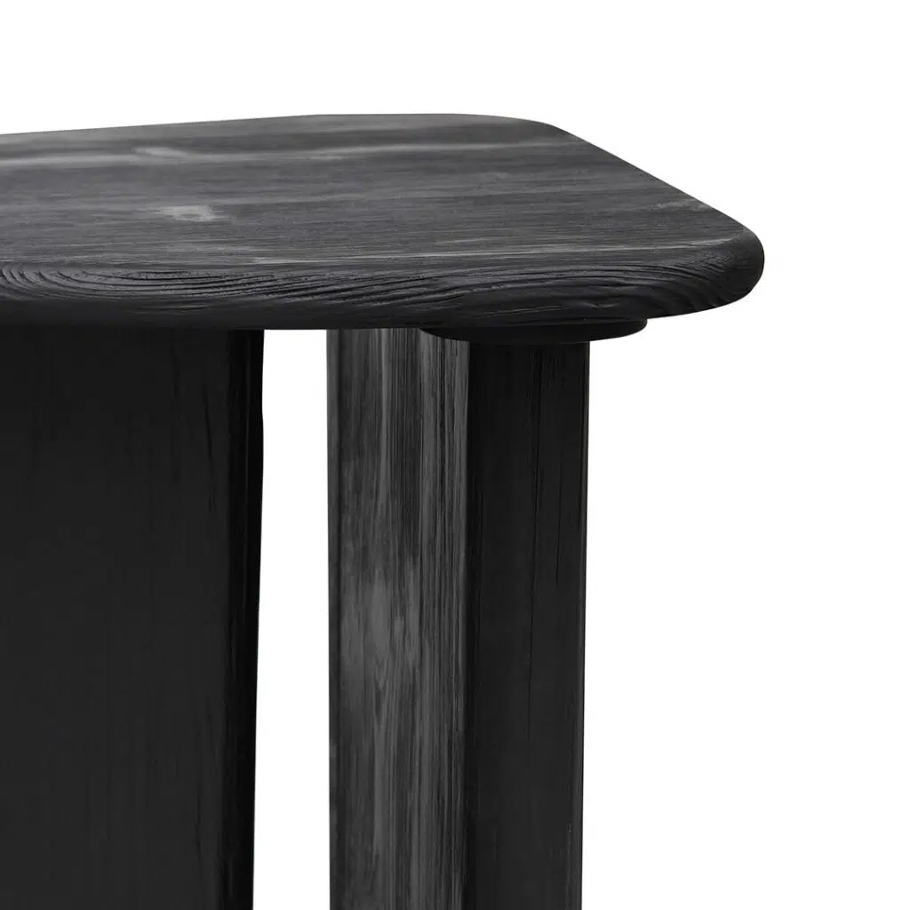 Ylena Side Table Black Eco-Friendly Minimalist Design