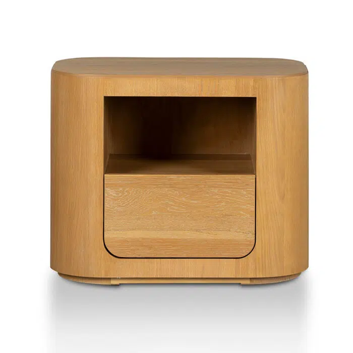 Liven Bedside Table – Dusty Oak