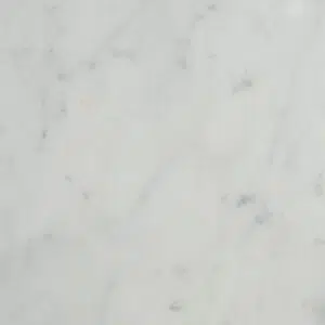 Fira 60cm Marble Side Table - White Base Modern Design