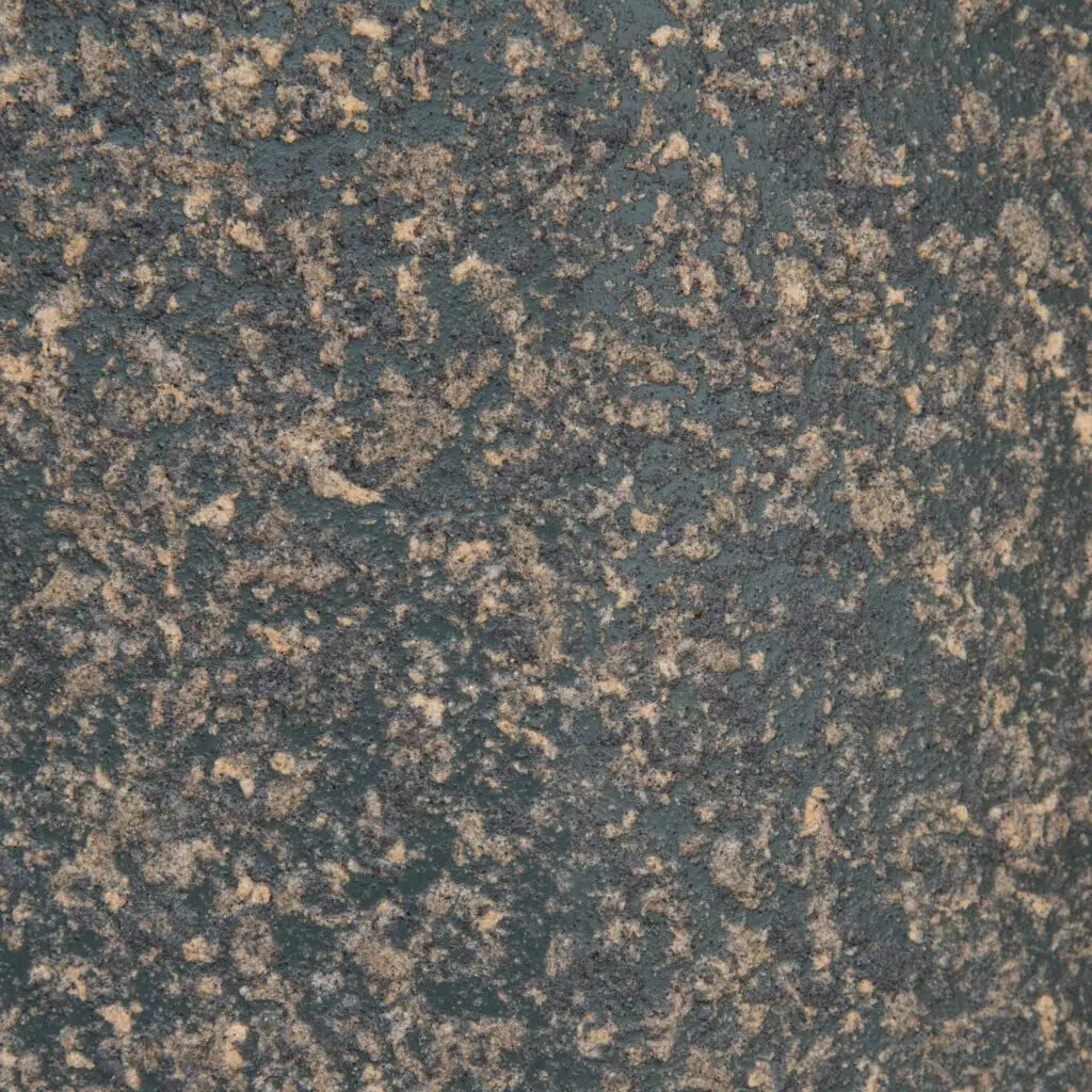 Charcoal Latte Fiberglass Side Table - Modern Industrial Design