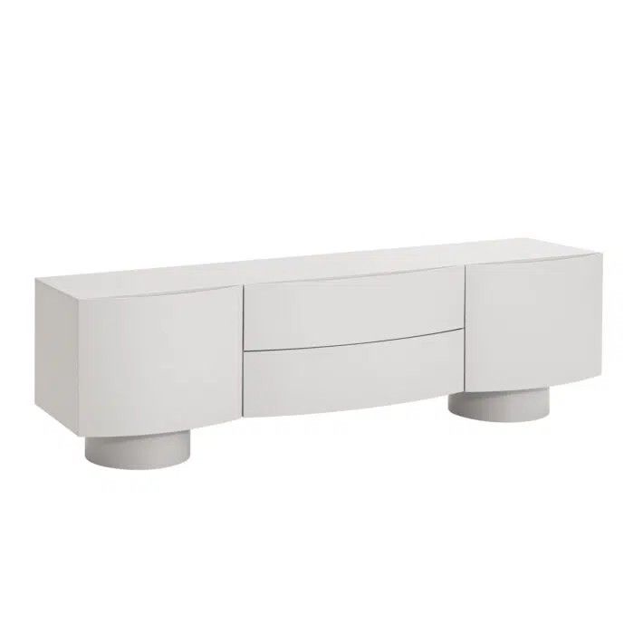 Lira 1.8m TV Entertainment Unit – Warm Grey