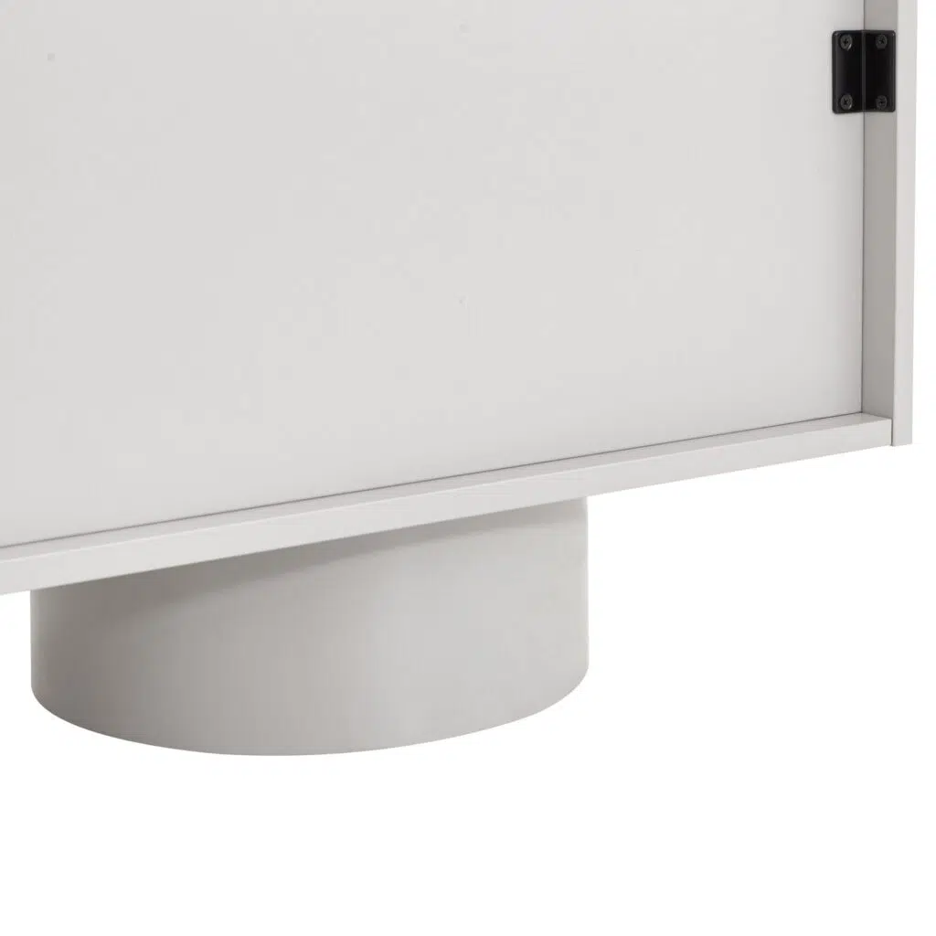 Lira 1.8m Warm Grey TV Unit with Modern Storage Design