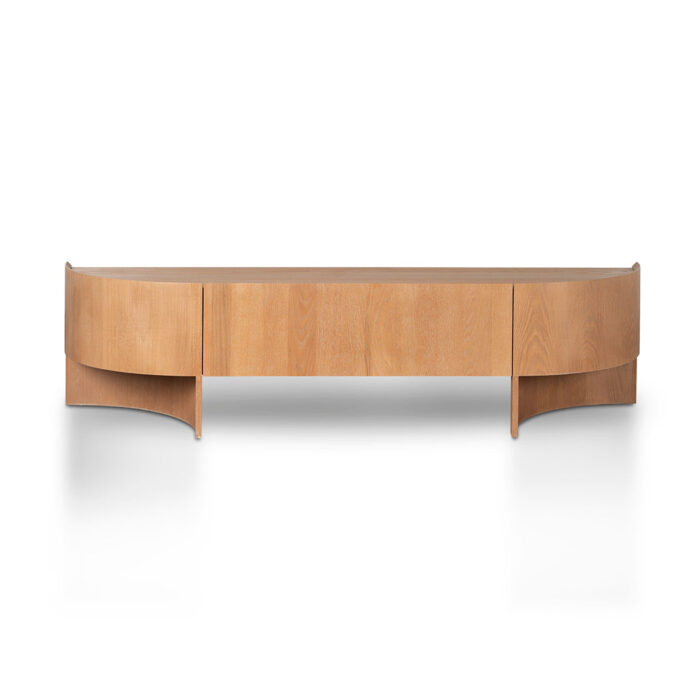 Olyra 2m TV Storage Cabinet Dusty Oak