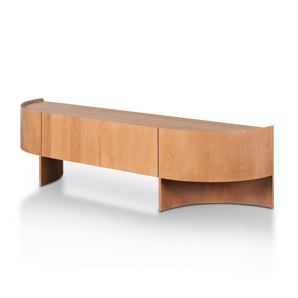 Olyra 2m TV Entertainment Unit Dusty Oak Storage Cabinet Modern Design