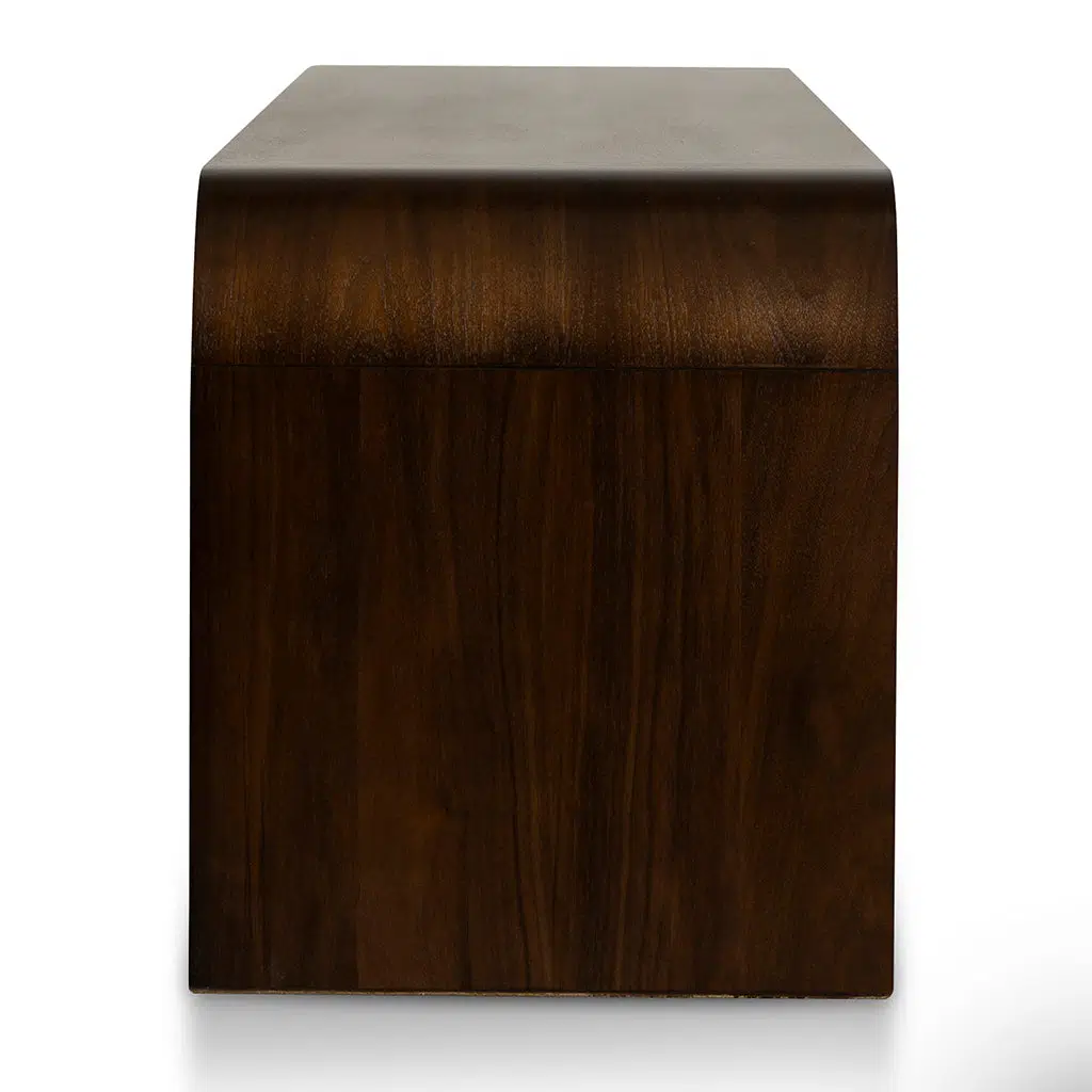 Wylon 2m TV Entertainment Unit – Walnut, engineered wood, NC lacquer, three drawers