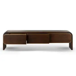Wylon 2m TV Entertainment Unit Walnut Minimalist Storage
