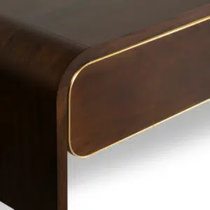 Wylon 2m TV Entertainment Unit Walnut Finish Minimalist Storage