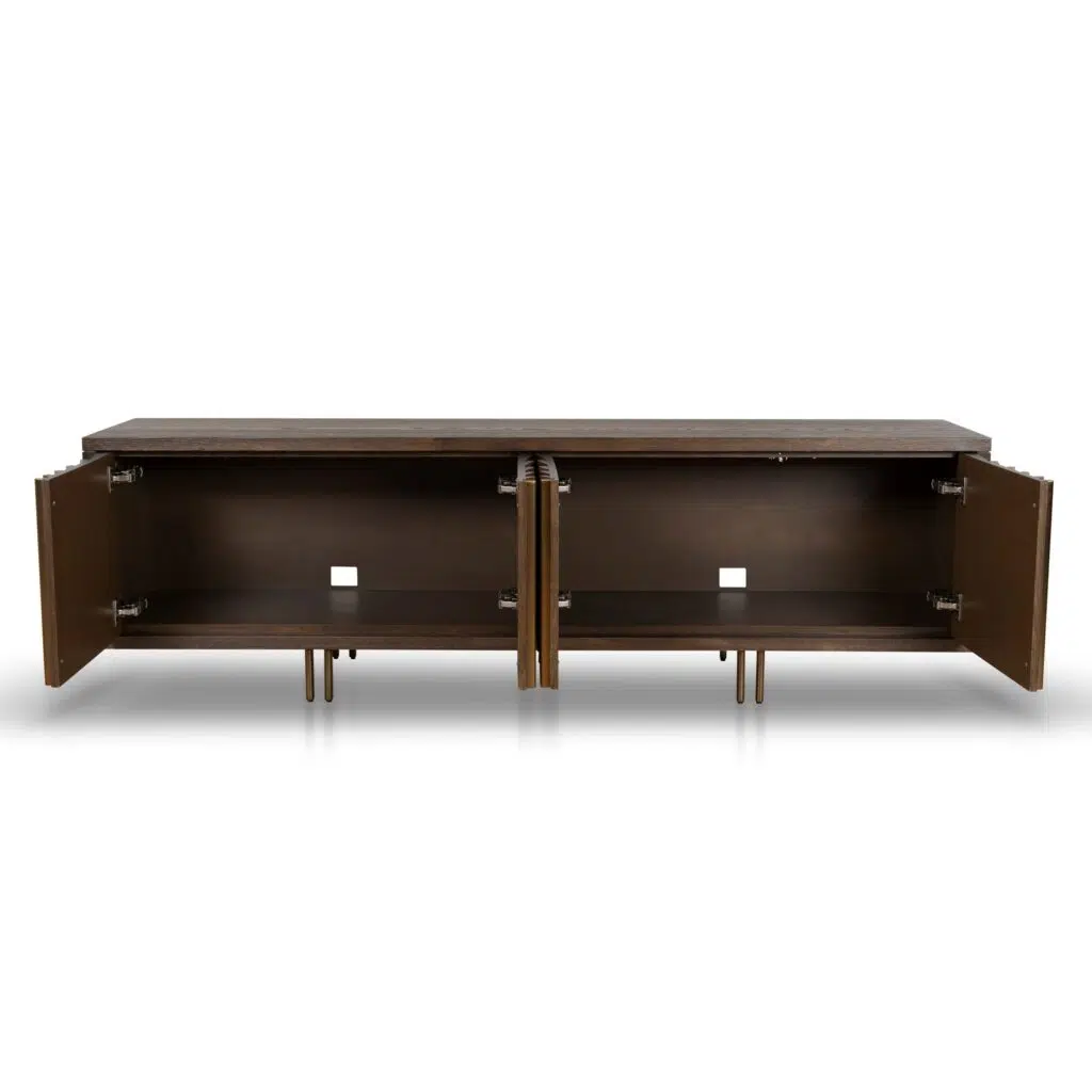 Mira 2m Caramel Oak TV Entertainment Unit – Modern Storage