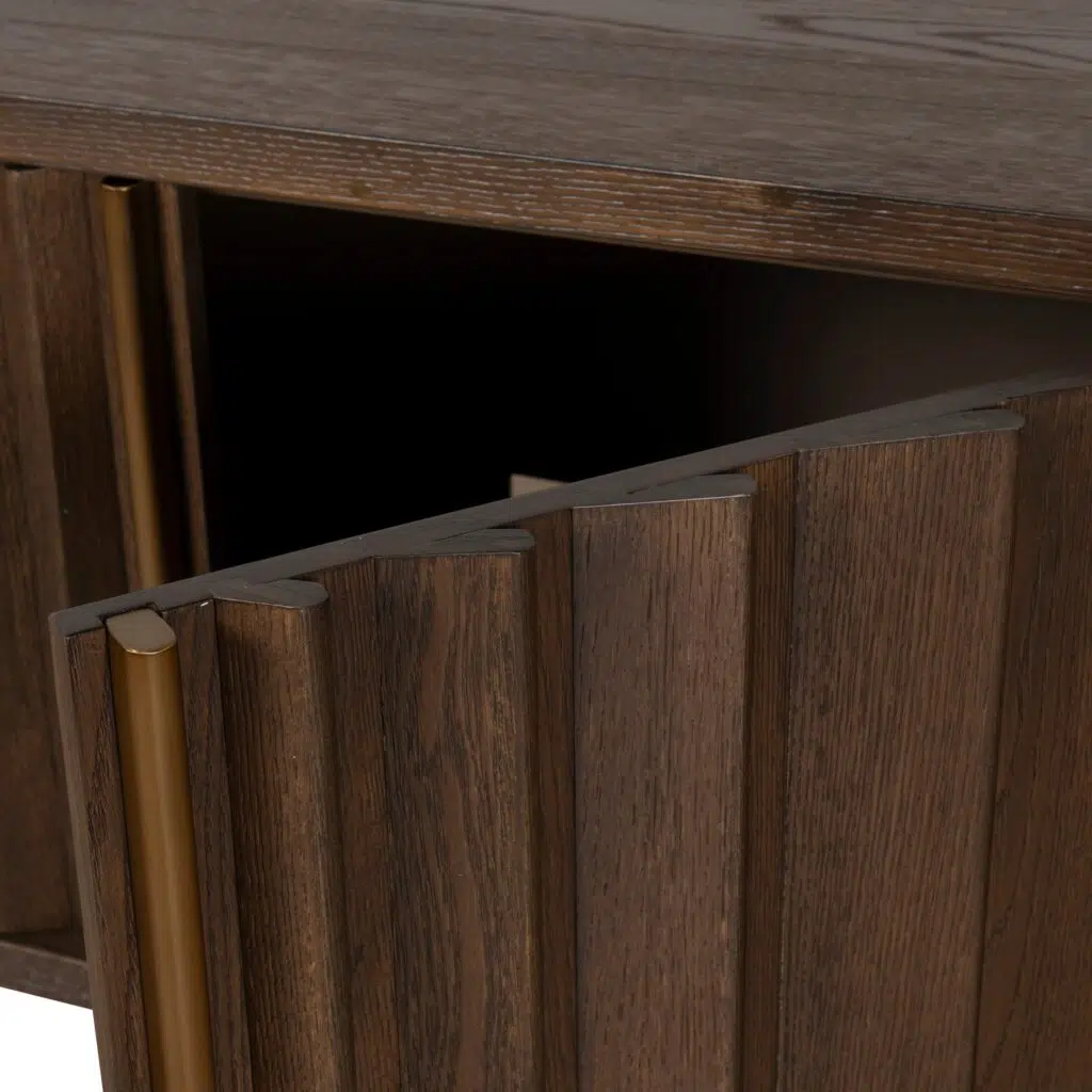 Mira 2m Caramel Oak TV Unit – Versatile Storage & Modern Design