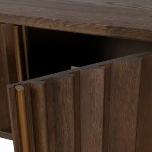 Mira 2m Caramel Oak TV Unit – Versatile Storage & Modern Design