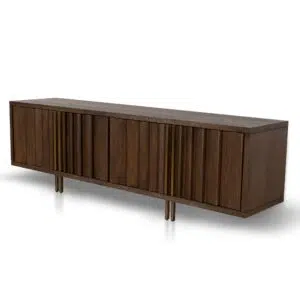 Mira 2m TV Entertainment Unit Caramel Oak Storage