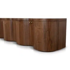 Tira 2.15m Light Walnut TV Entertainment Unit Modern Design
