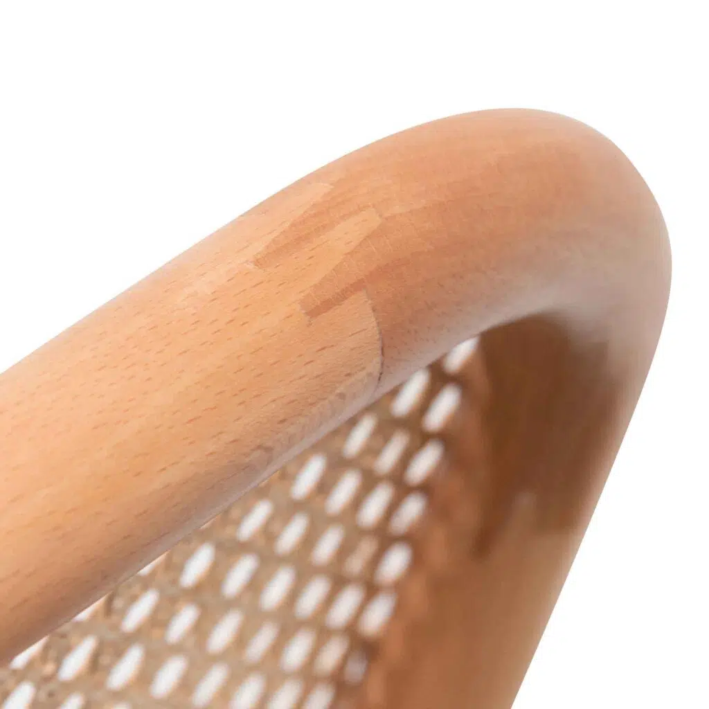 Eren Dining Chair Natural Set of 2 Coastal Rattan Design