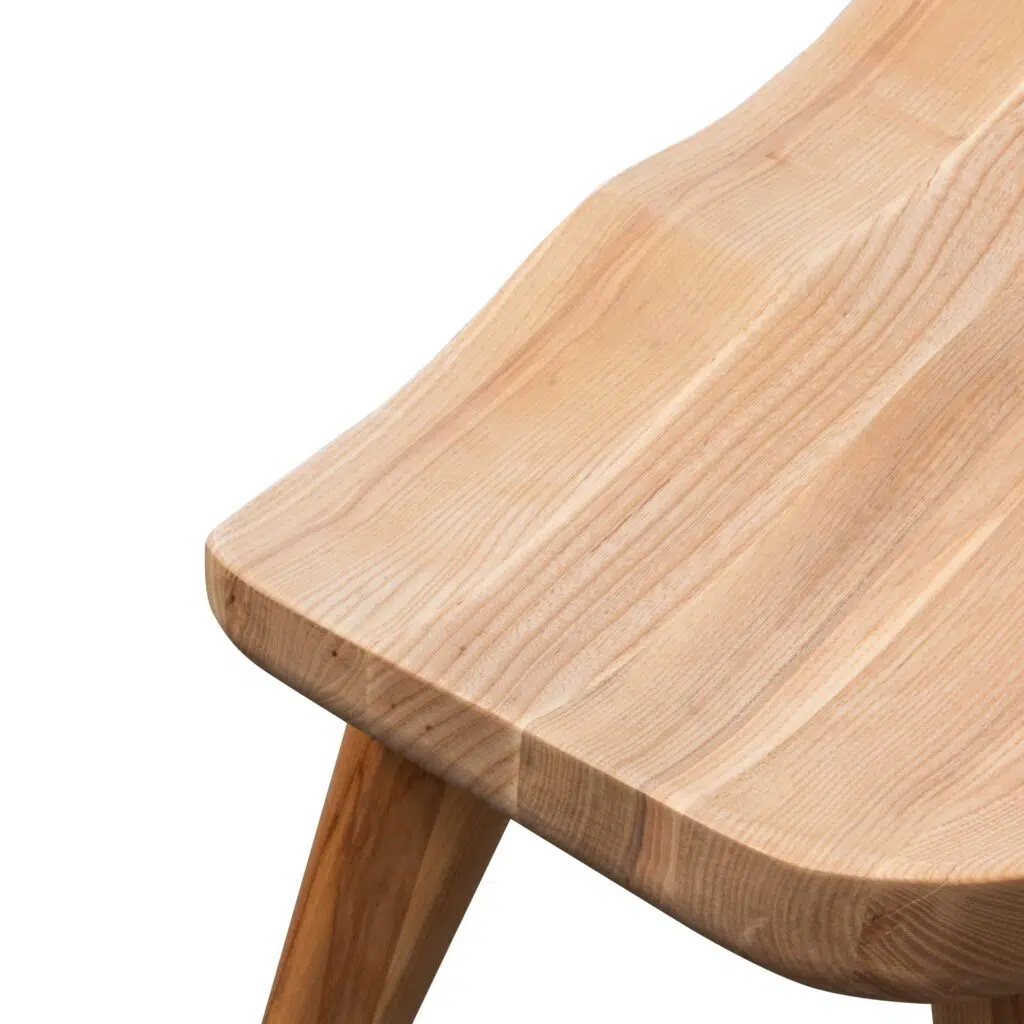 Vena 45cm Natural Barstool – Durable Wood Design