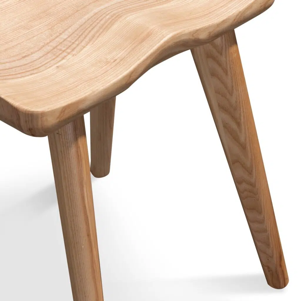 Natural Wood Barstool – Modern Design for Kitchen & Dining
