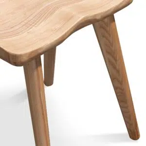 Natural Wood Barstool – Modern Design for Kitchen & Dining