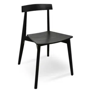 Fovi Modern Black Dining Chair Set of 2