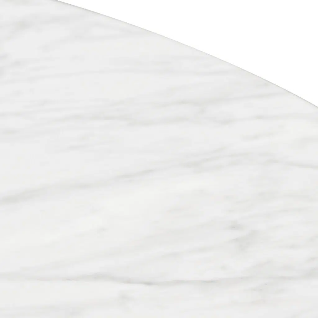 Nyven 1.5m Round Black Marble Dining Table