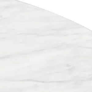 Nyven 1.5m Round Black Marble Dining Table