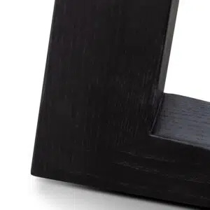 Round Black Marble Dining Table X-Cross Legs