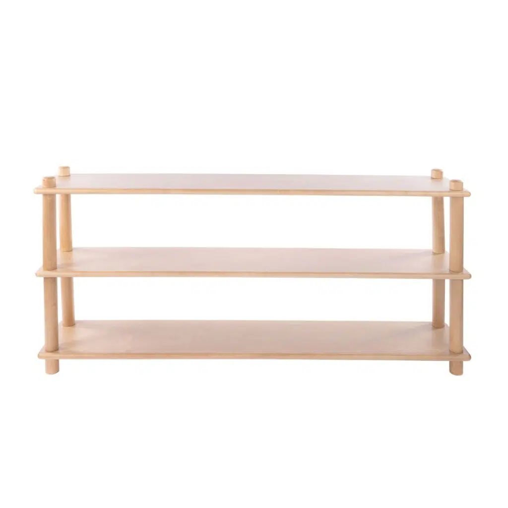 Natural Axel Shelf 3-tier Storage for Modern Living