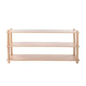 Natural Axel Shelf 3-tier Storage for Modern Living