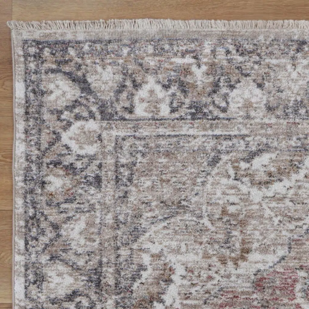 Modern Transitional Rose Rug | Luxurious Durability & Easy Care