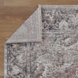 Modern Transitional Rose Rug with Luxurious Durability & Elegant Design