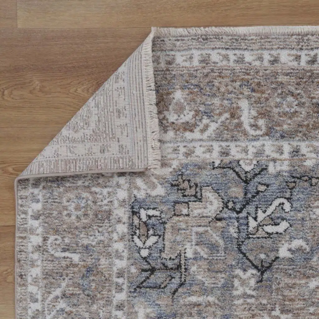 Vintage Modern Ash Rug | Synthetic Polyester with Customizable Sizes