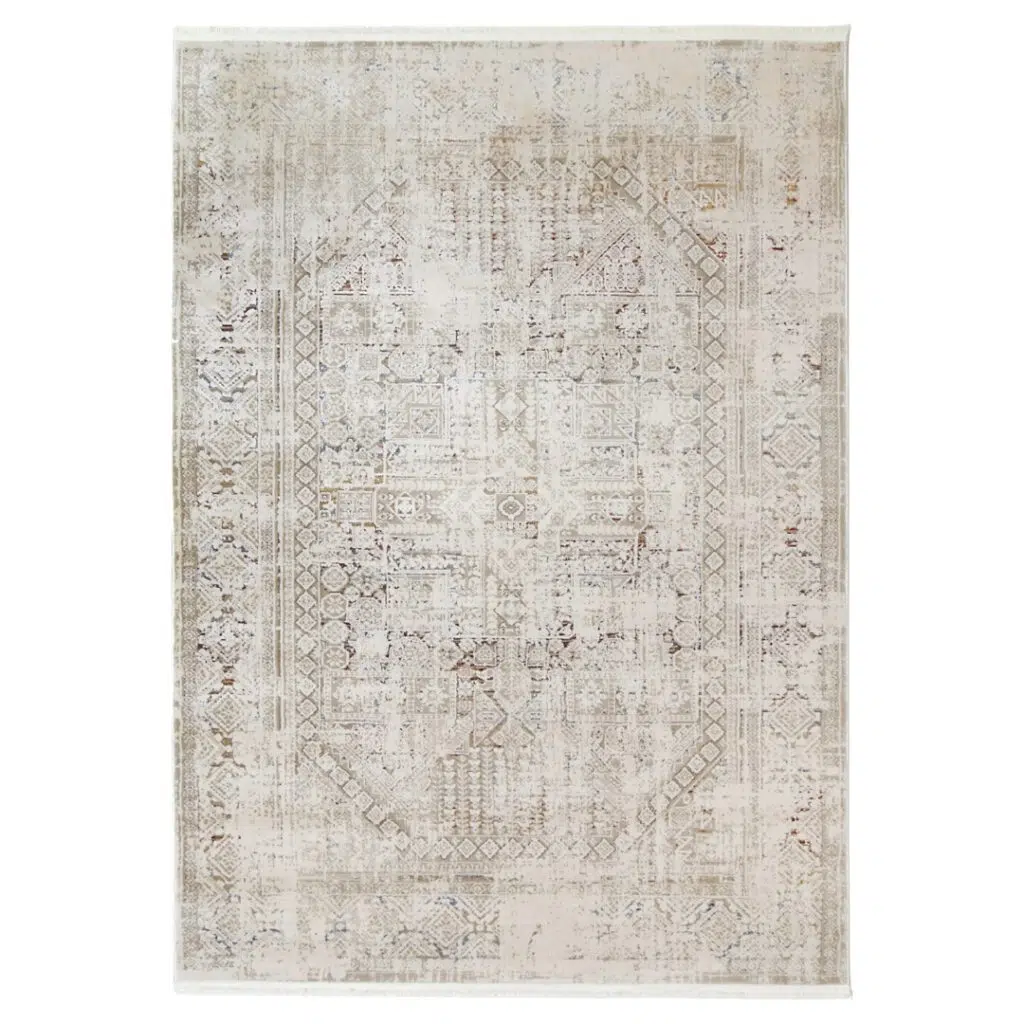 Bohemian Paradise Beige Rug | Durable, Soft, Comfortable | Multi Sizes