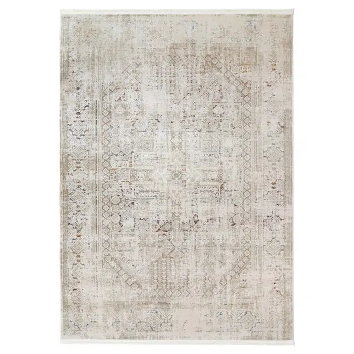 Bohemian Paradise Panel Beige Multi Rug