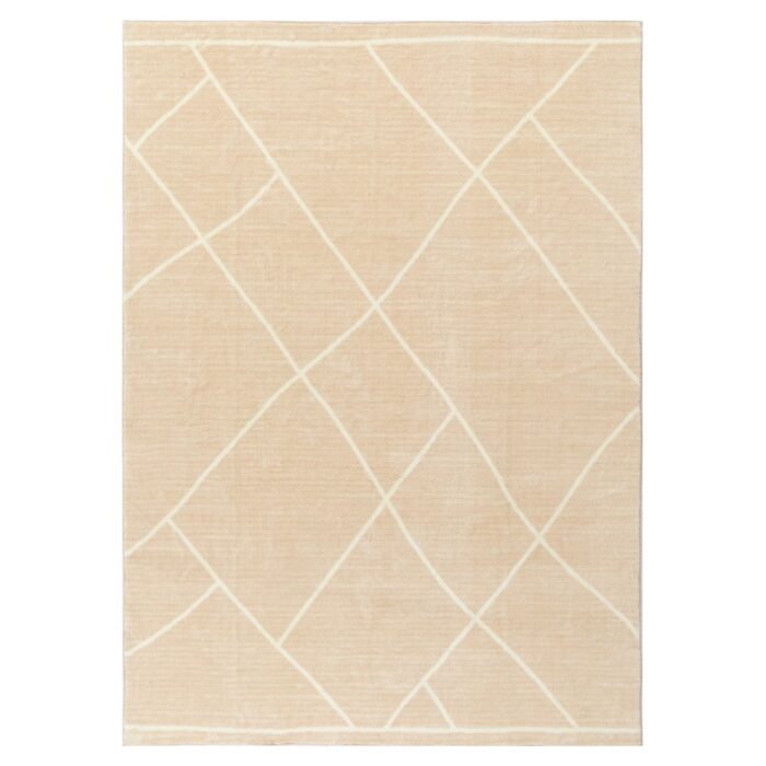 Cloud Diamonds Beige | Luxurious Plush Pile | Versatile Styles | Eco-Friendly & Easy Care